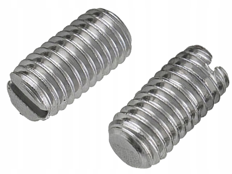 Śruba M3x4 nacięcie proste mosiądz cynk 10szt