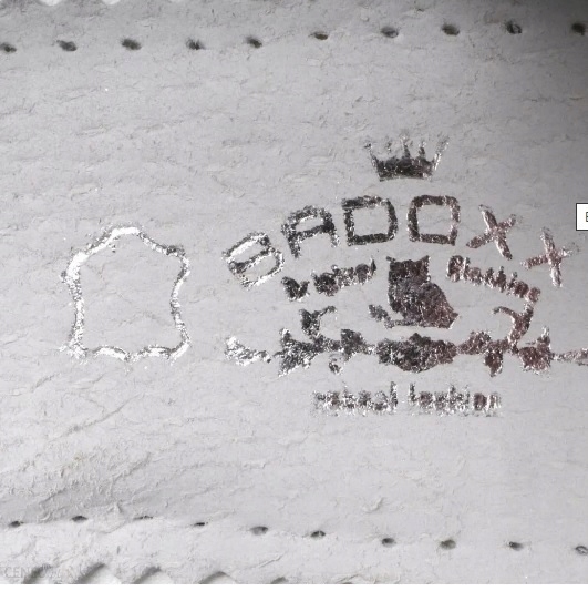 PANTOFELKI Komunijne Półbuty Balerinki Lakier OBCAS SKÓRA B BIAŁE r36 Odcień porcelanowy