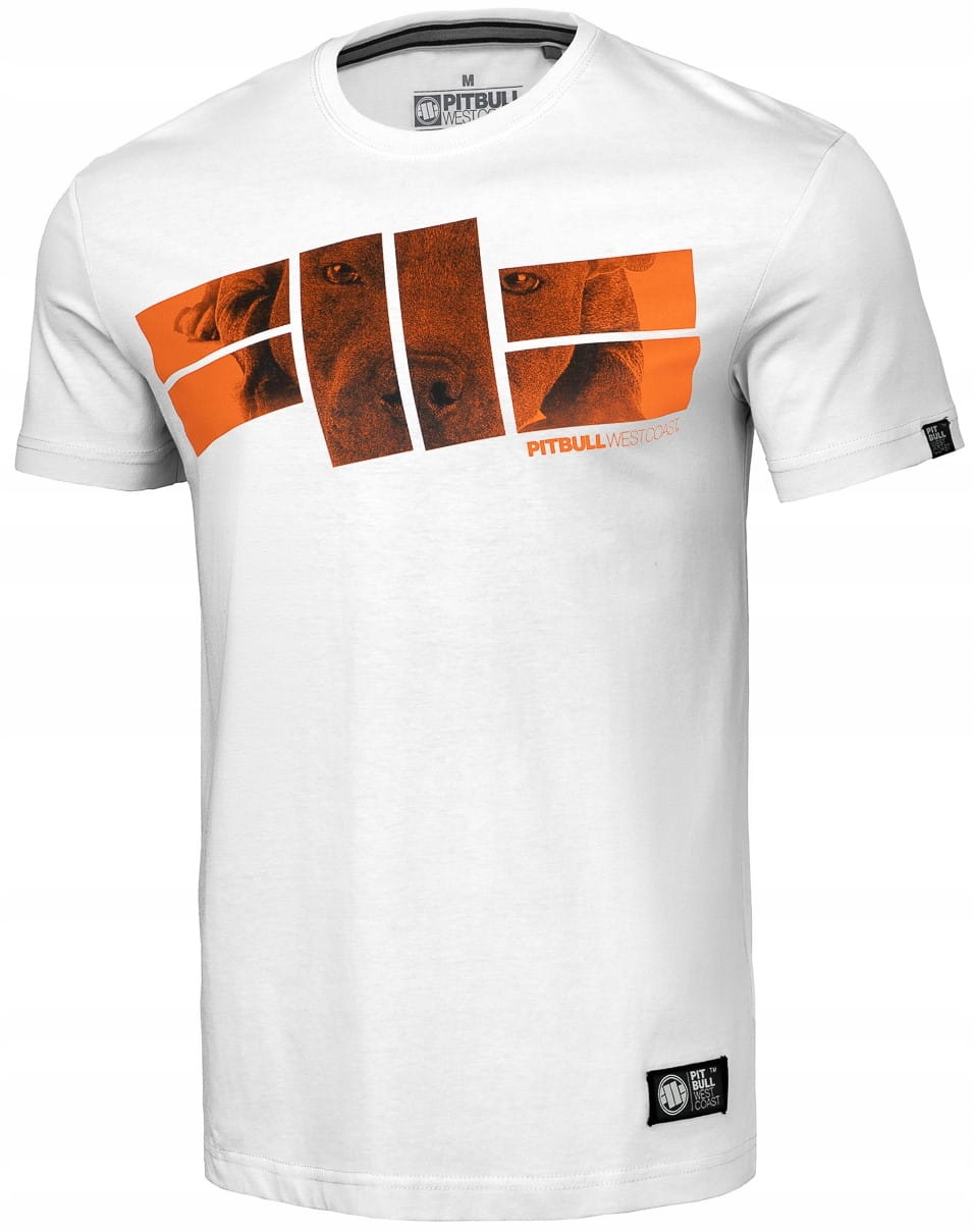 

Koszulka Pit Bull tshirt męski Orange Dog2 XL