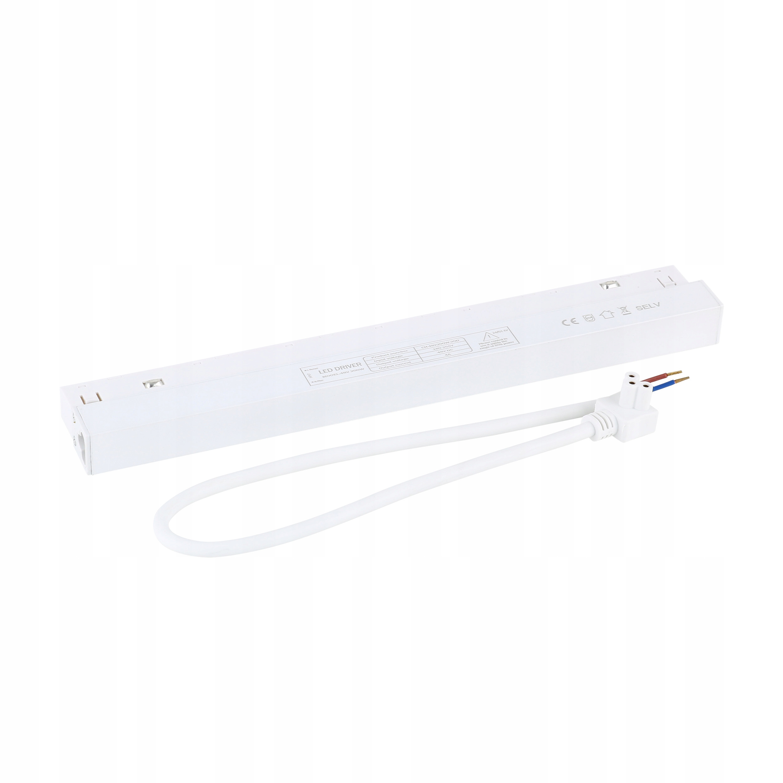 Napájací zdroj zasúvateľný do lišty pre systém Magnetic Easy 200W 18250 Tk Lighting