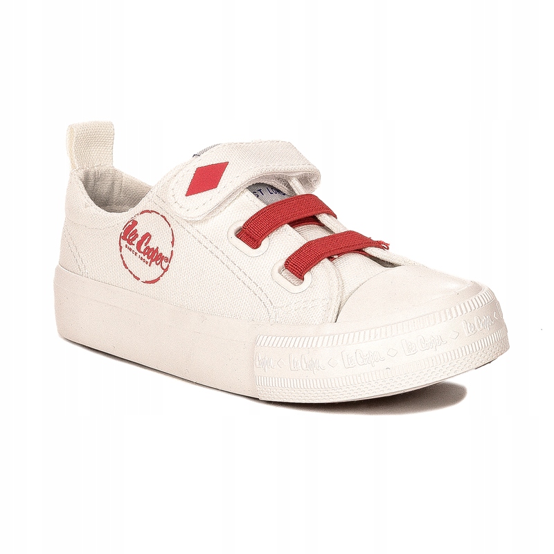 

Trampki Lee Cooper rzep LCW-22-44-0806K White r.30