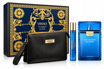 Versace Eau Fraiche Extreme Edp 100ml Edp 10ml Kosmetyczka Zestaw Męski