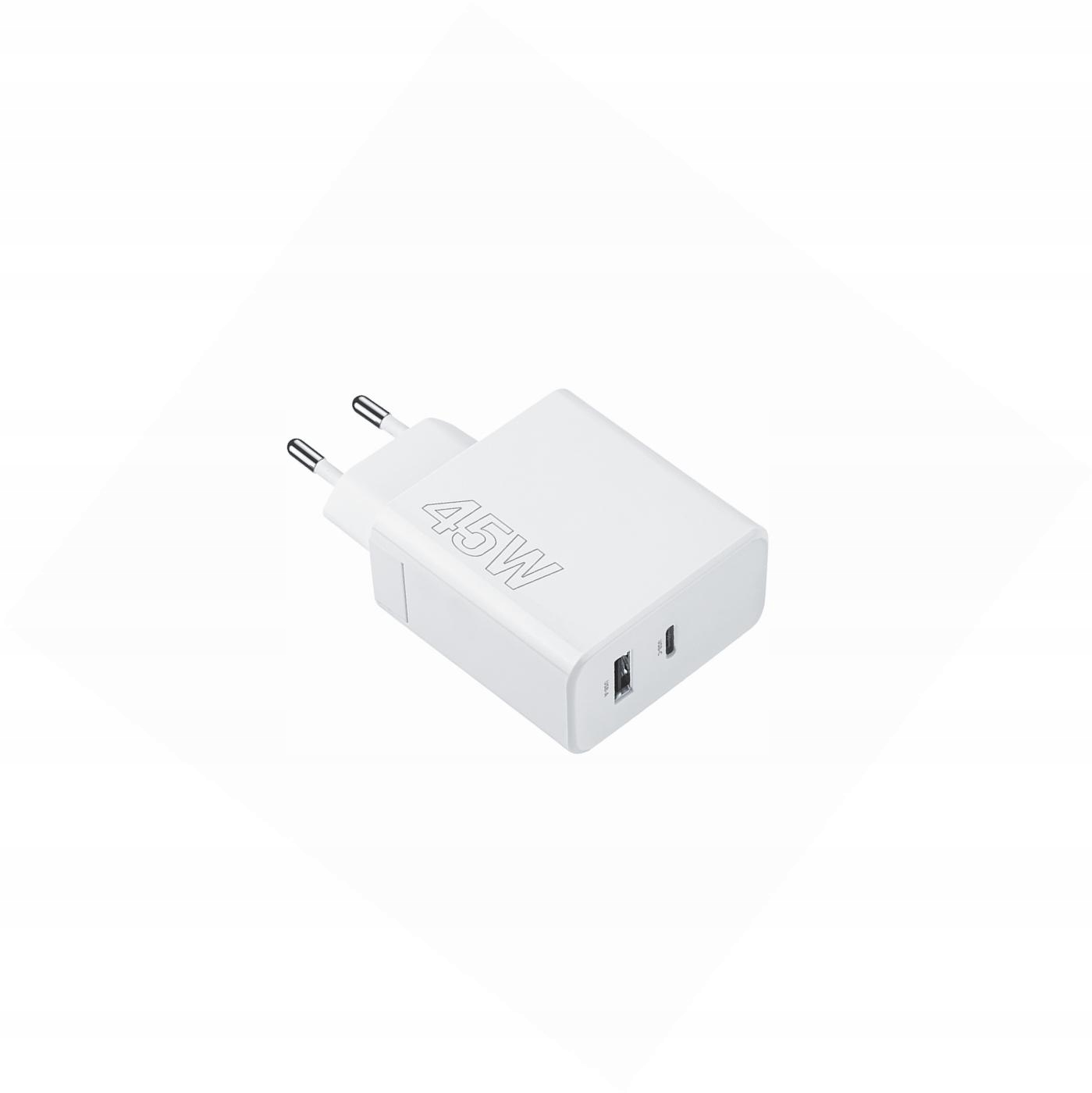 Szybka ładowarka 45W sama kostka 2 wejścia do Oppo A15S