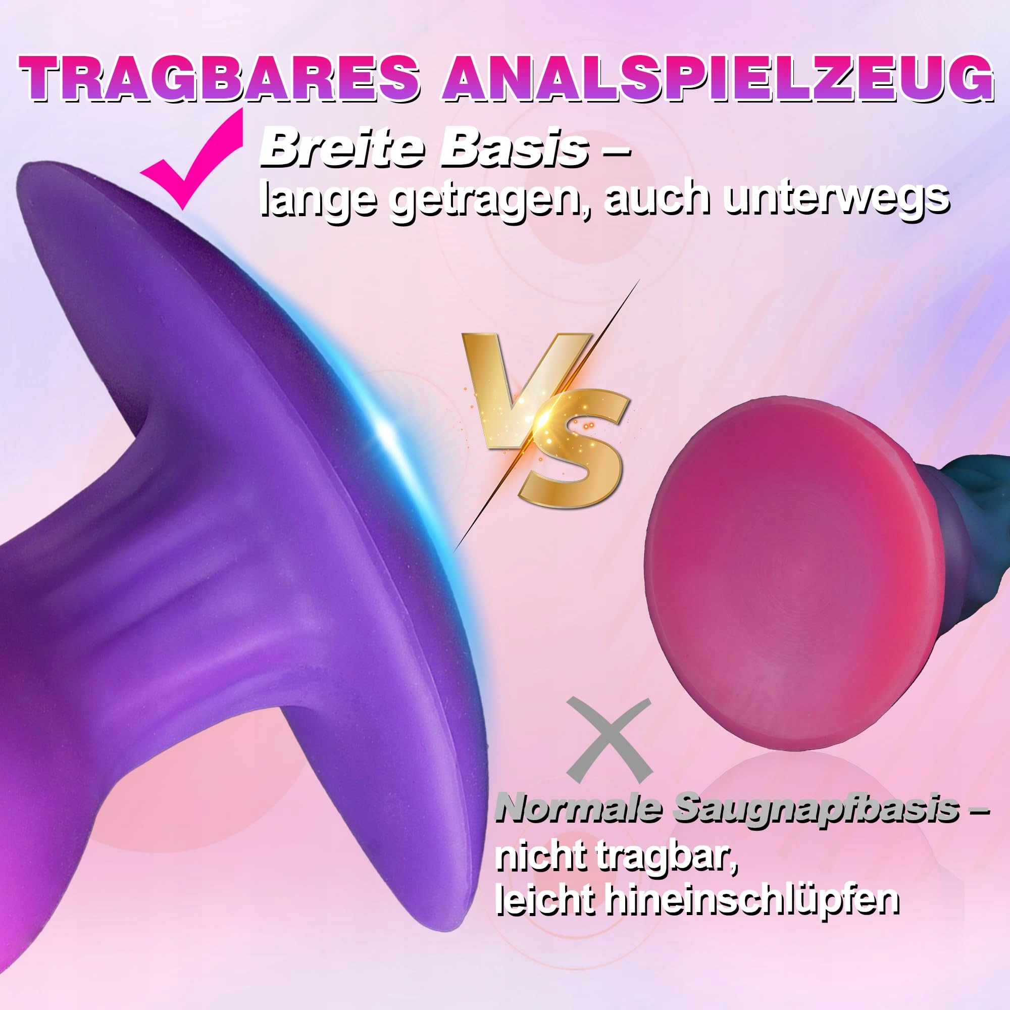 MONSTER FANTASY Dildo Analny XXL Silikonowy Korek Dla Par Analsex — miniatura 6