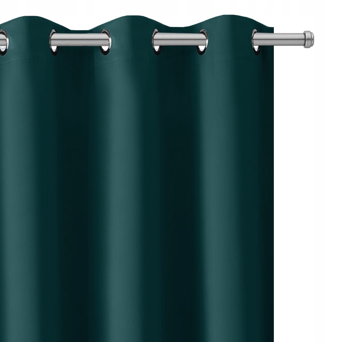 GOTOWE ZASŁONY 145x240 MATOWE NA PRZELOTKACH KÓŁKA