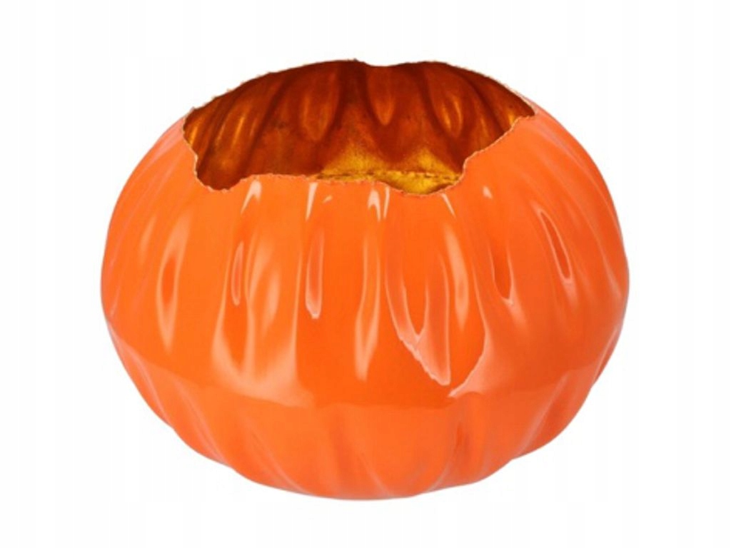 Obal Na Květináč Kovový Květináč Oranžovo-zlatý 40 cm