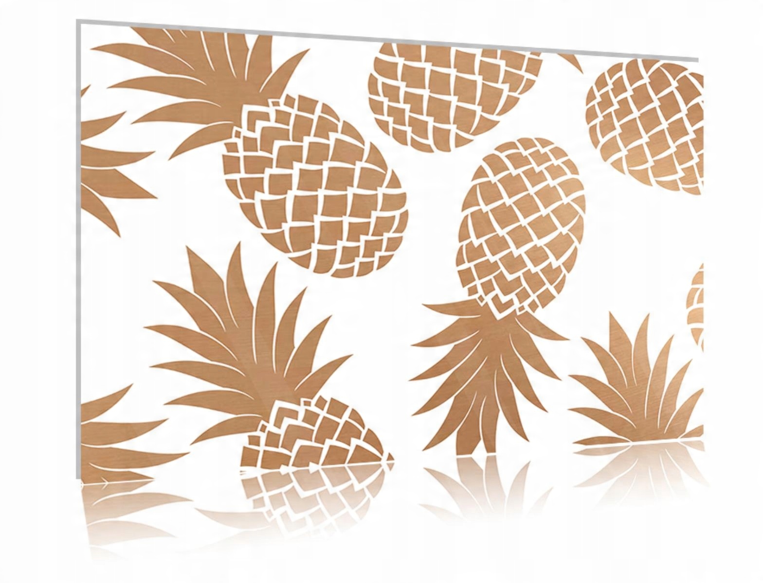 

Obraz szklany na szkle Ananas 04 80x60