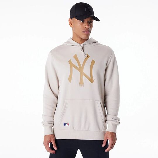 mikina New Era Nos Mlb Regular hoody Neyyan Stnwht Velikost oblečení: M