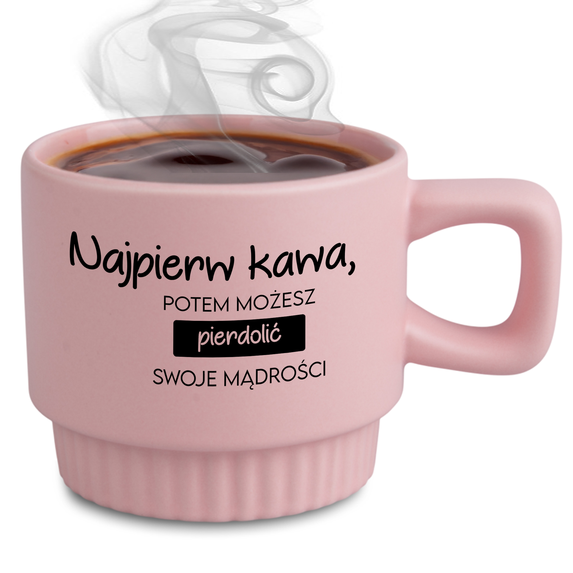 Ryhovaný Hrnček Ako Darček Do Práce V Kancelárii Korpo Ruží, Najprv Káva, Potom Môžete
