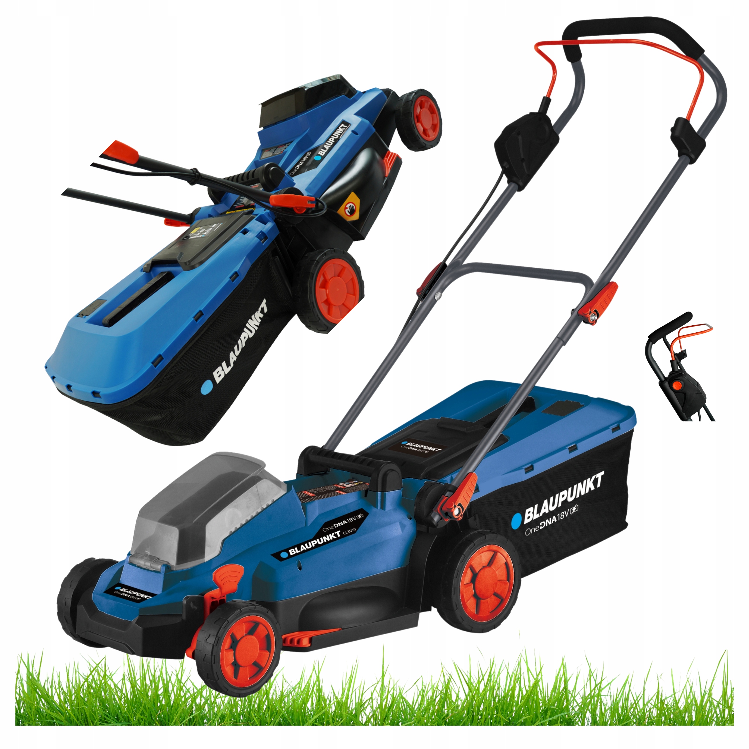 Kosiarka akumulatorowa Bezszczotkowa 33cm Kosz Blaupunkt CL3010