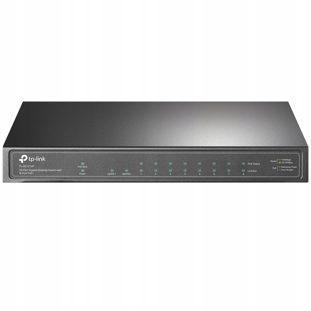 TP-Link TL-SG1210P Switch 9x1Gbit 8xPoE+ 1xSFP