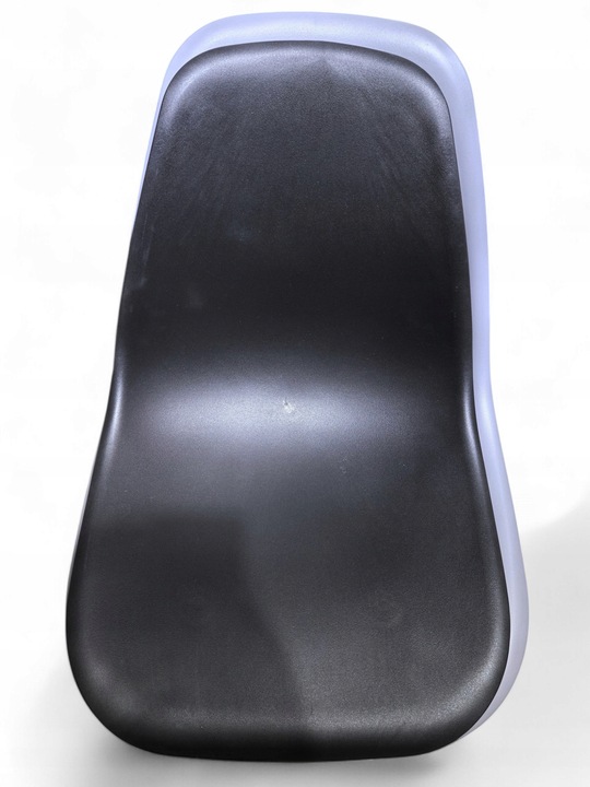 Krzesło Skandynawskie CZARNE TANIE Do Salonu Kuchni Biura WERSJA PREMIUM Głębokość siedziska 41 cm