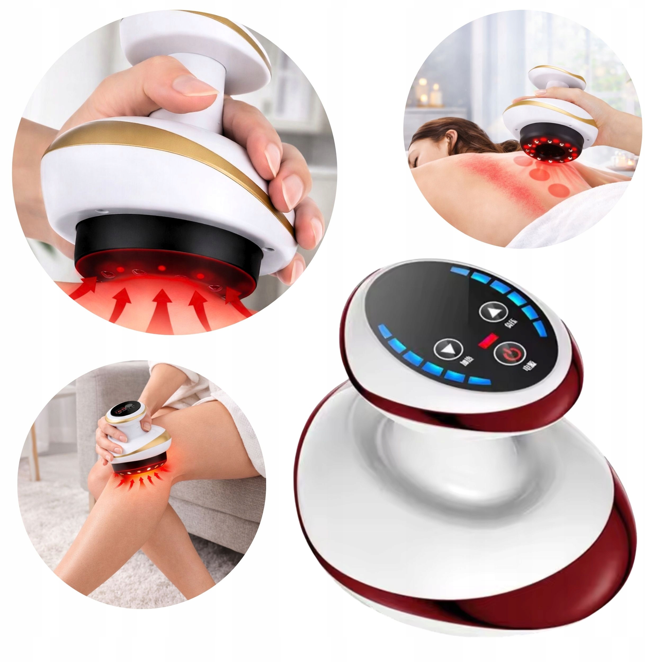 Masażer Antycelulitowy Guasha Wyszczuplający Na Celulit Bańka Ujędrniająca