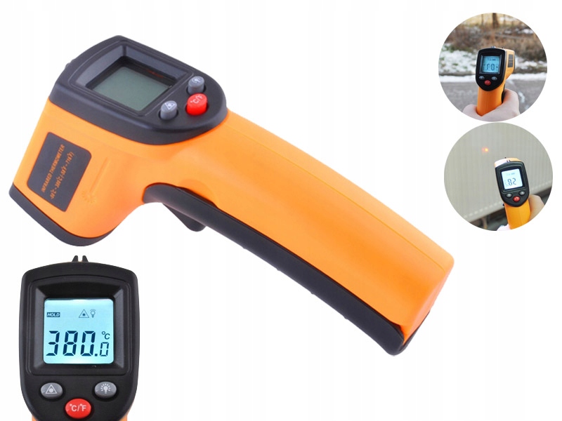 Pirometr - termometr na podczerwień