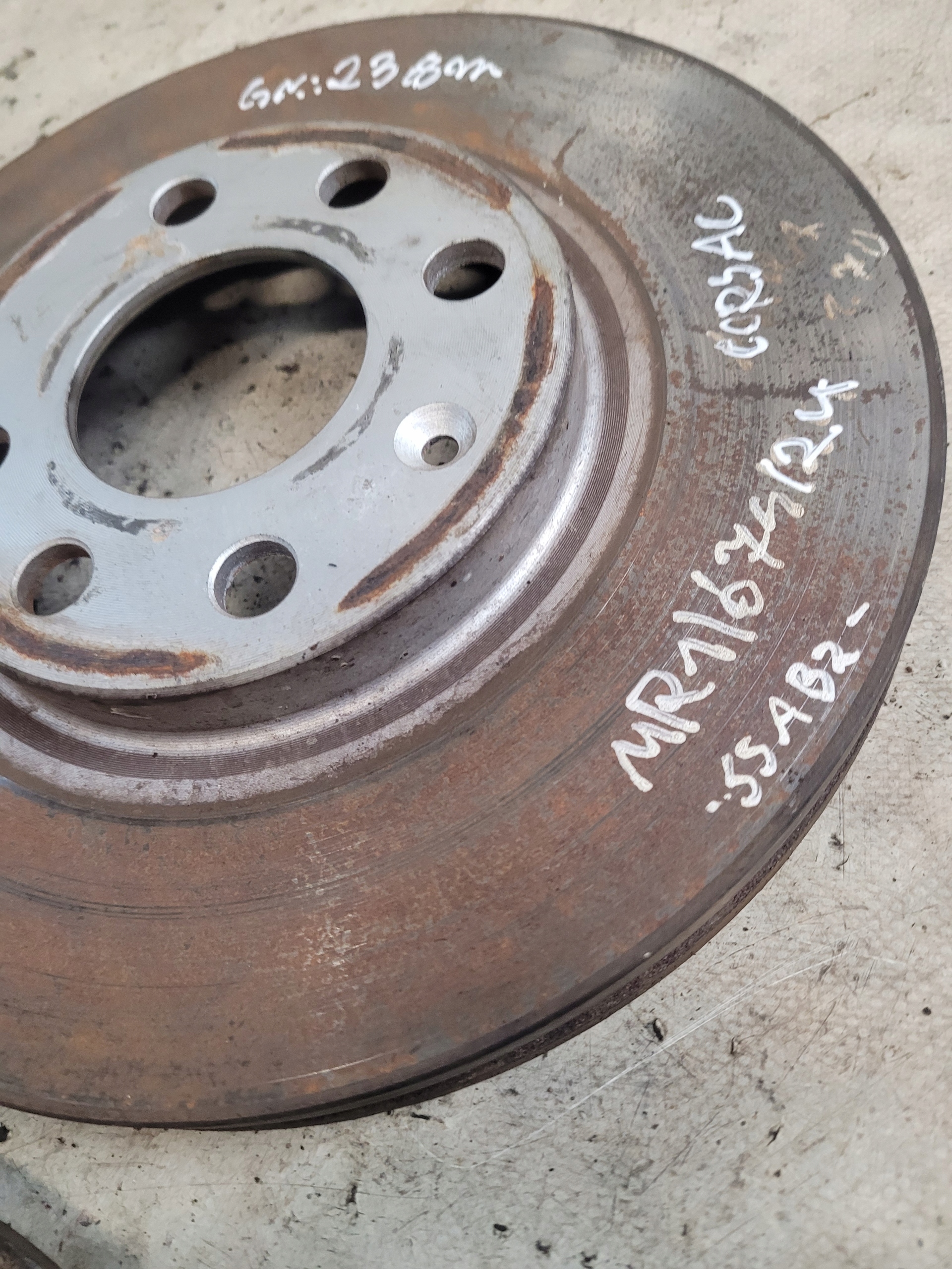 discs brake front 260MM OPEL CORSA C 1.7DTI