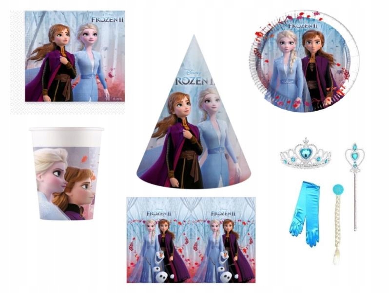 Zestaw urodzinowy Frozen II 59491BZ 44 El.