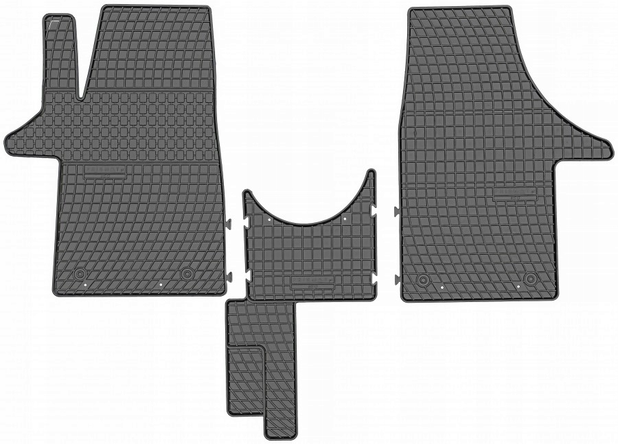 

Gumowe Vw T6 Transporter Od 2015R Stopery