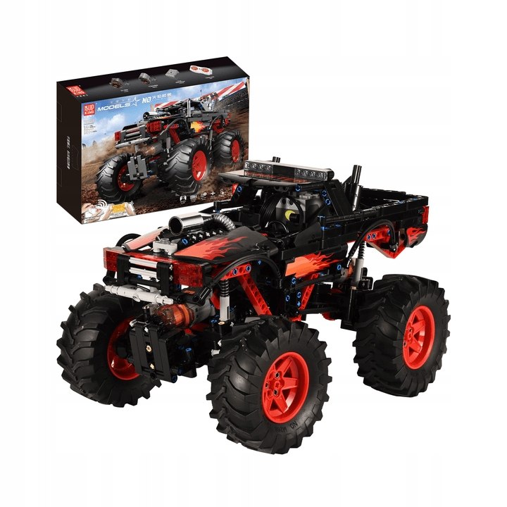 Technic Zdalny Pojazd Auto Flame Monster 889 El (18008)