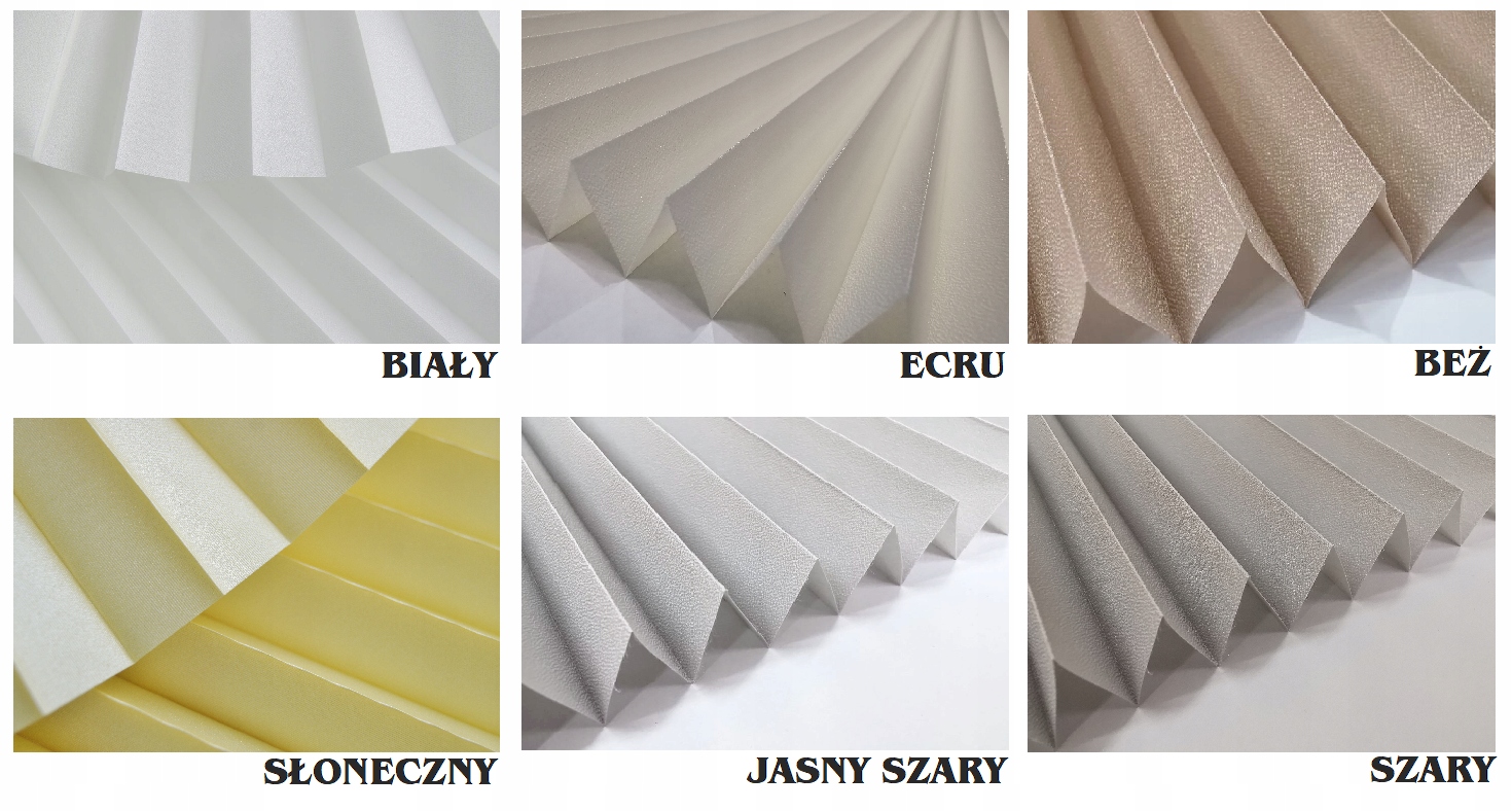 PLISA VEGAS ROLETY PLISOWANE NA WYMIAR 70x200 Marka inna marka