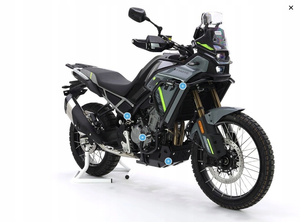 CROSSPRO NOWOŚĆ GMOLE ALUMINIOWE GÓRNE OSŁONY SILNIKA I CHŁODNIC CF MOTO MT