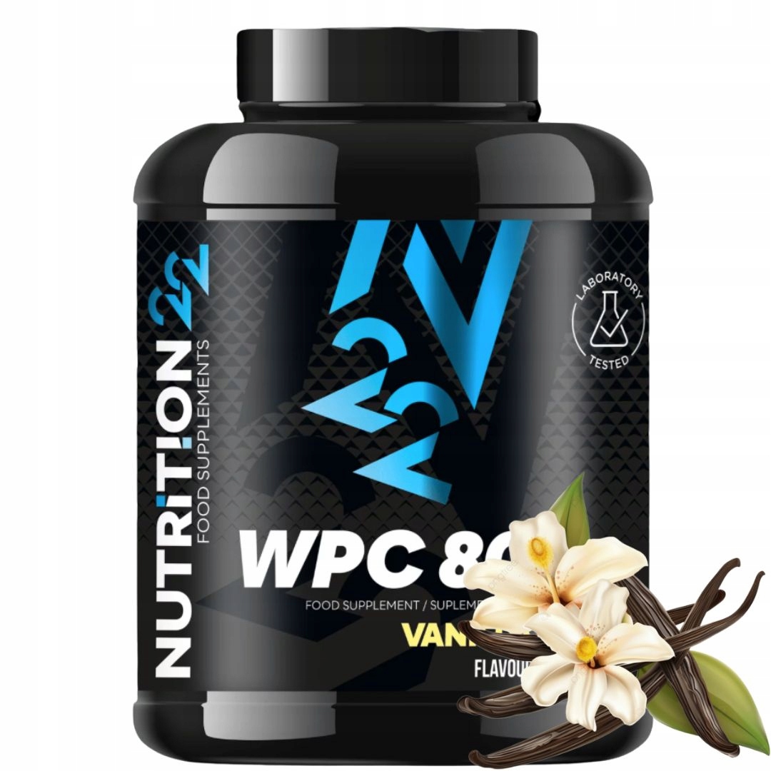 Nutrition22 Wpc 80 2000 g proteinový koncentrát pro budování svalů