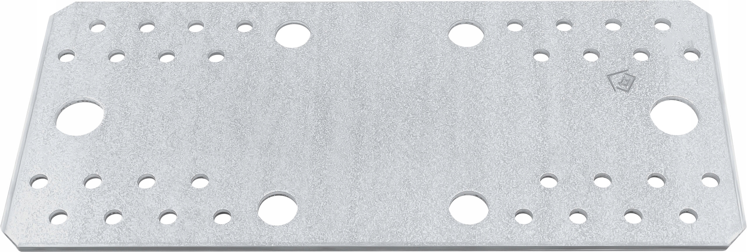 Perforovaná doska s plochým tesárskym spojom 210 x 90 x 2,5 mm LP6 50ks
