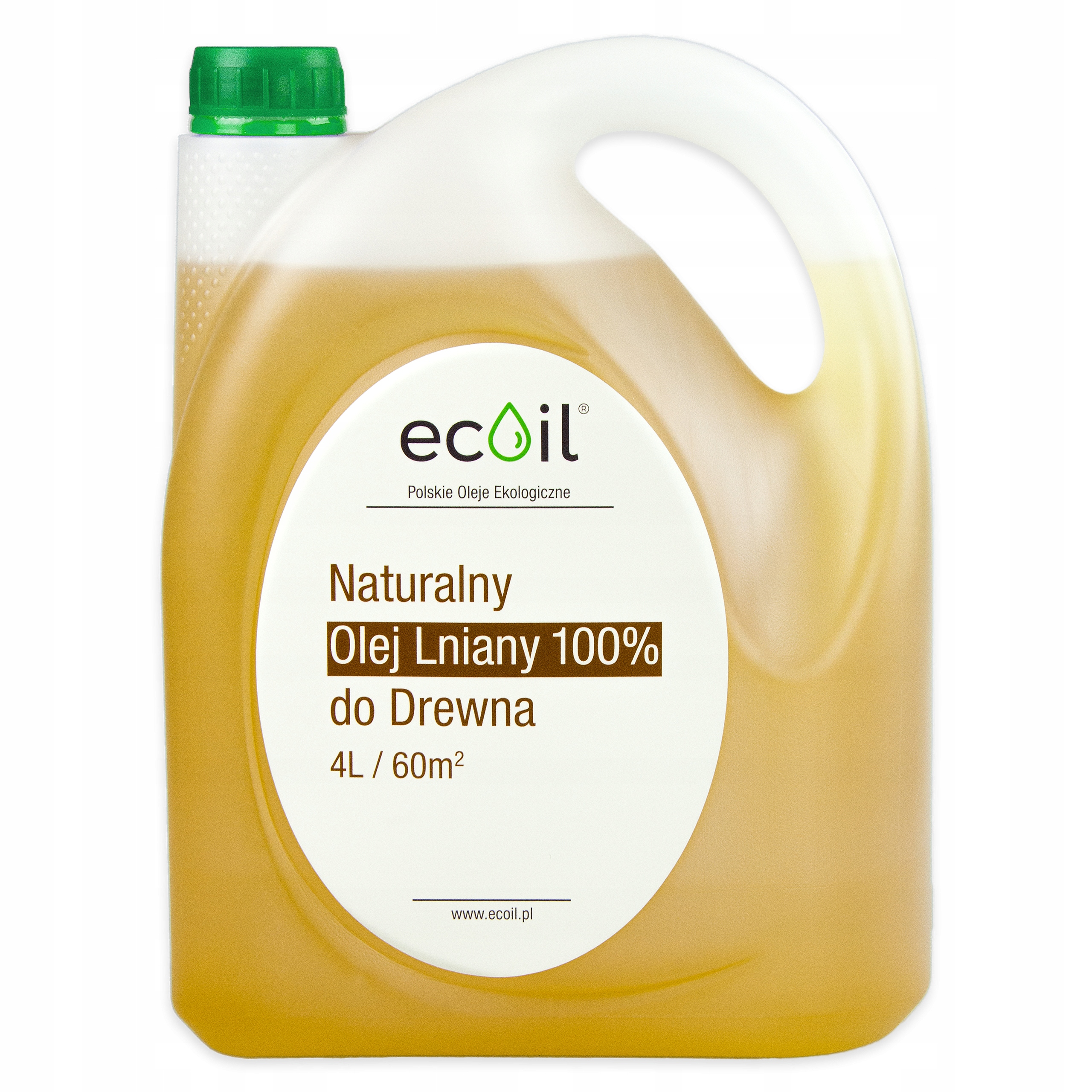 OLEJ LNIANY 100% 4L| Impregnat do Drewna | NIErozcieńczany - BEZ CHEMII