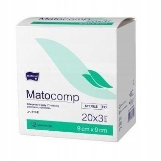 

Kompres Gazowy jałowy 9x9cm 17N8W 3 Szt Peel Pack