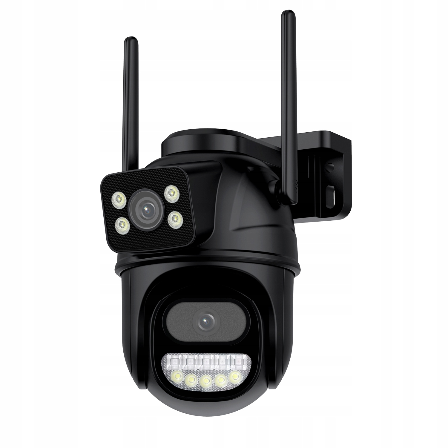 Dvojitá Venkovní Kamera, Dva Otočné Objektivy, Voděodolná Wifi 8 Mpx