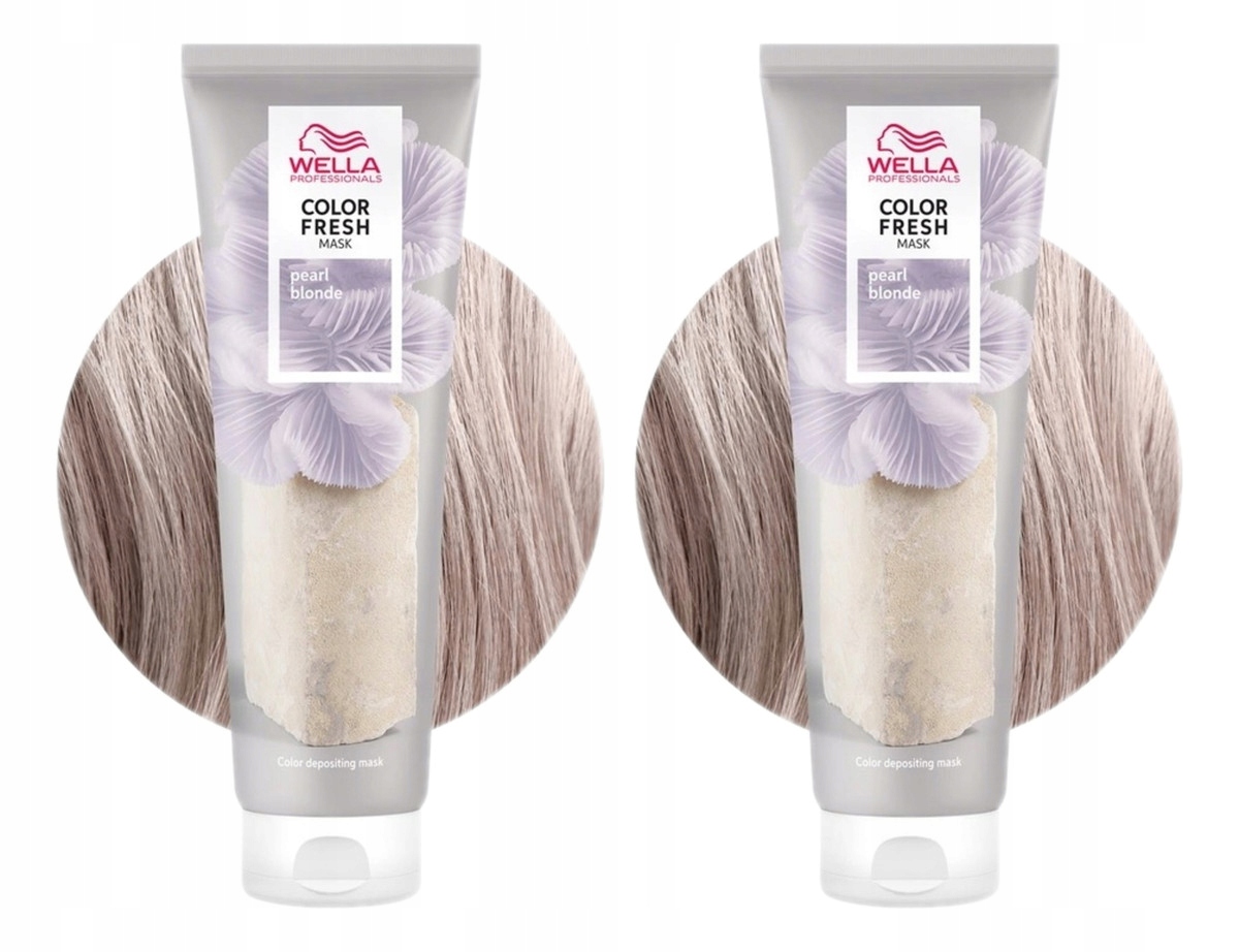 Wella Color Fresh Mask Vyživující barvicí maska Pearl Blonde 2x150 ml