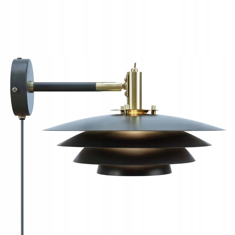 Nástenná nástenná lampa Bretagne G9 25W Metal Šedá Nordlux