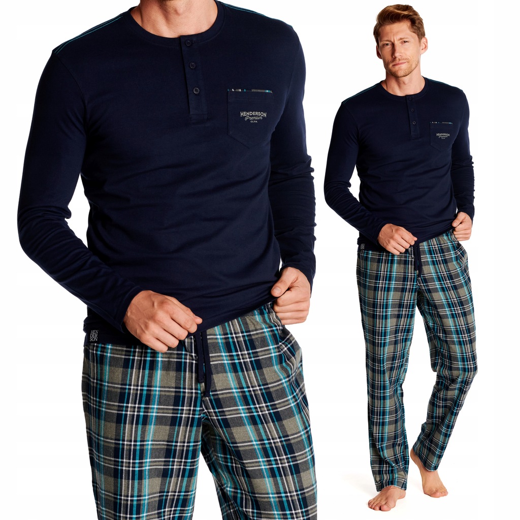 Pánské pyžamo Henderson 38360-59 Zeta XXL