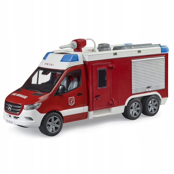 Bruder Mercedes Benz Sprinter straż pożarna z armatką 02680