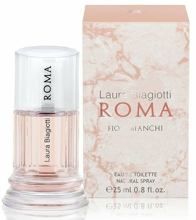 Laura Biagiotti Roma Fiori Bianchi Toaletní Voda 25 ML Pro Ženy