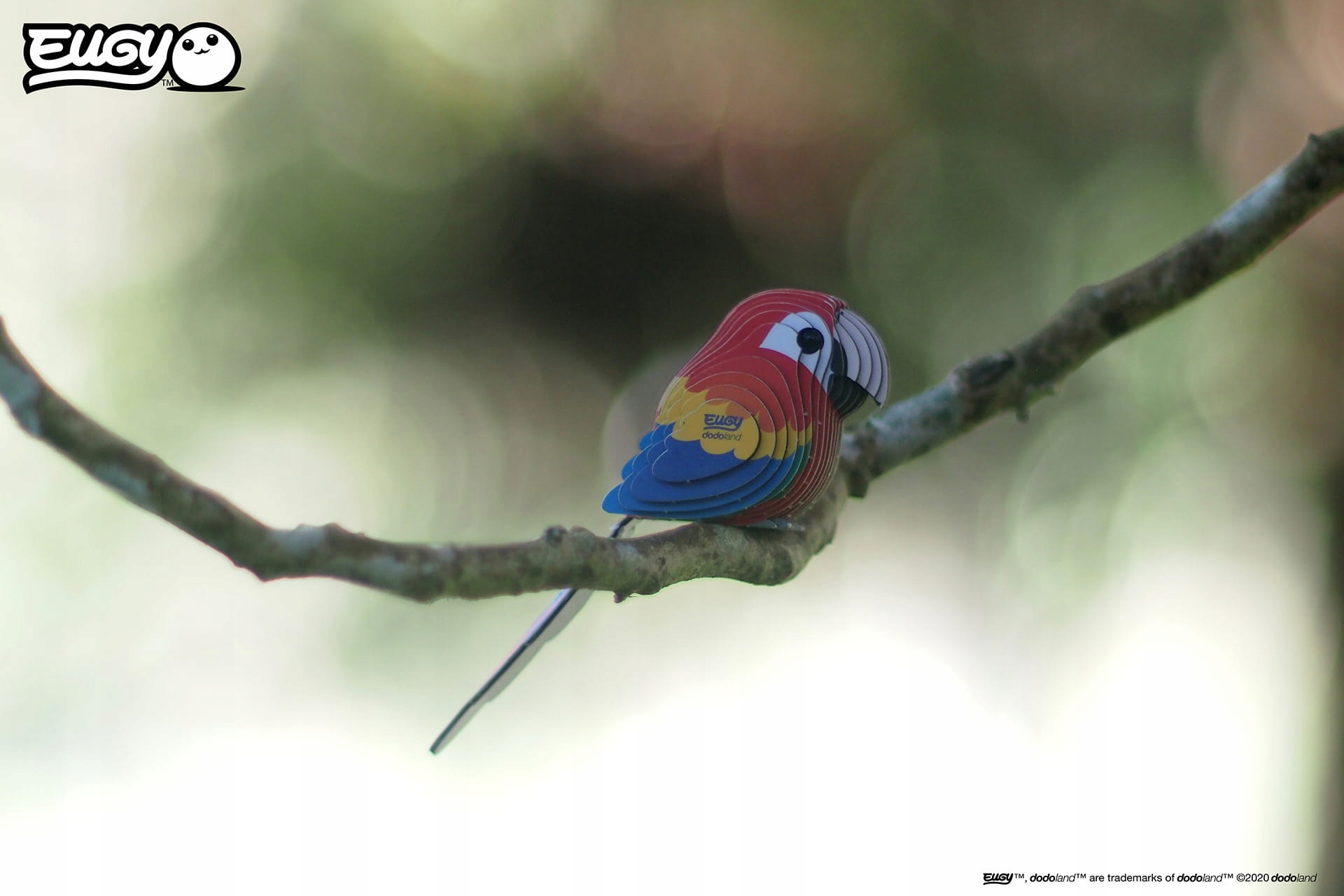 PAPUGA EKO UKŁADANKA PUZZLE 3D EUGY Wiek dziecka 6 lat +