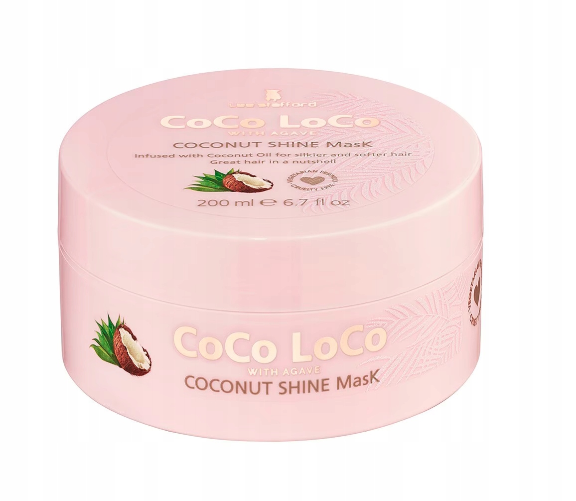 MASKA DO WŁOSÓW Z AGAWĄ I OLEJEM KOKOSOWYM LEE STAFFORD COCO LOCO