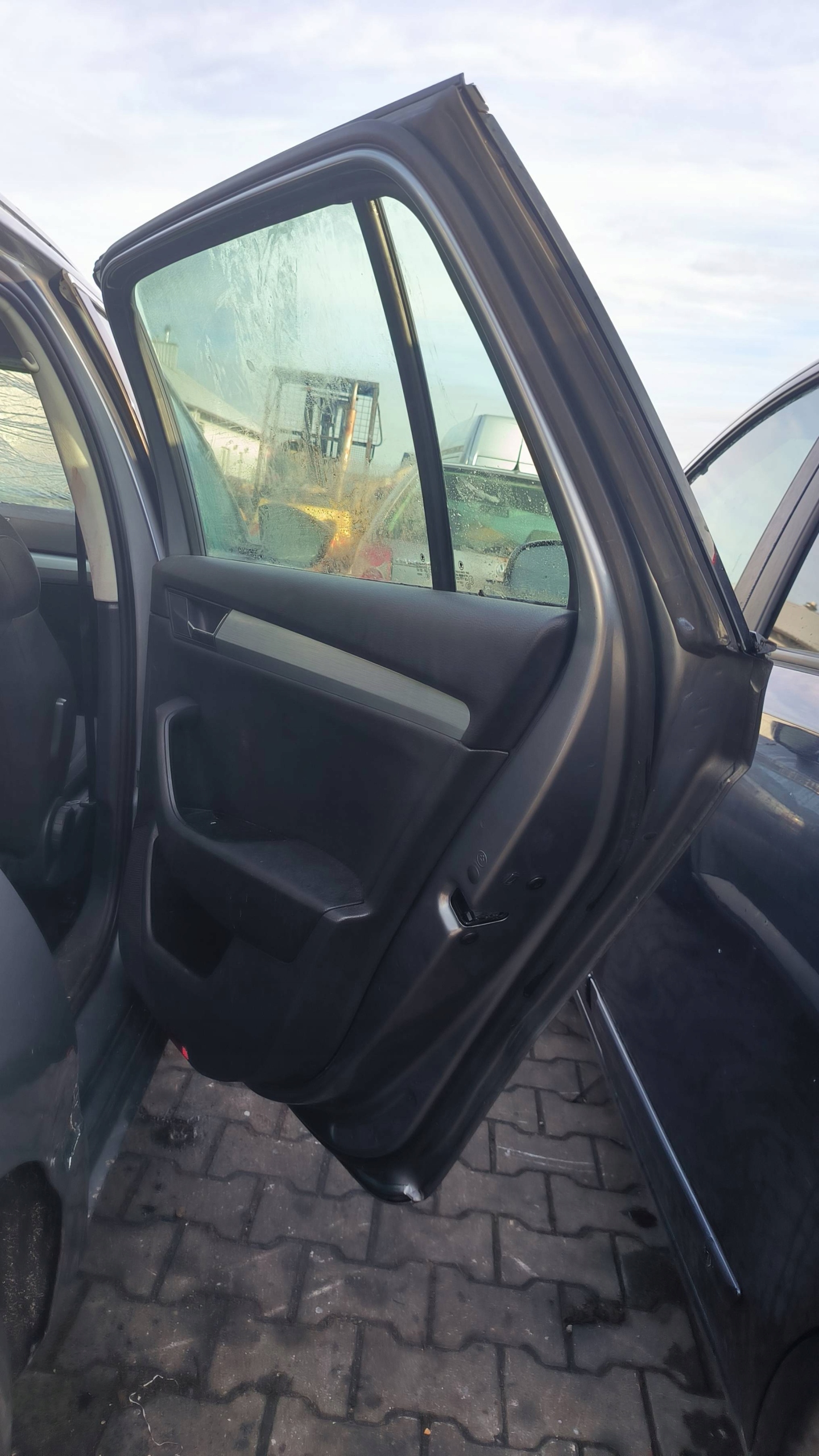 Tür rechts heck LF7M SKODA SUPERB III KOMBI