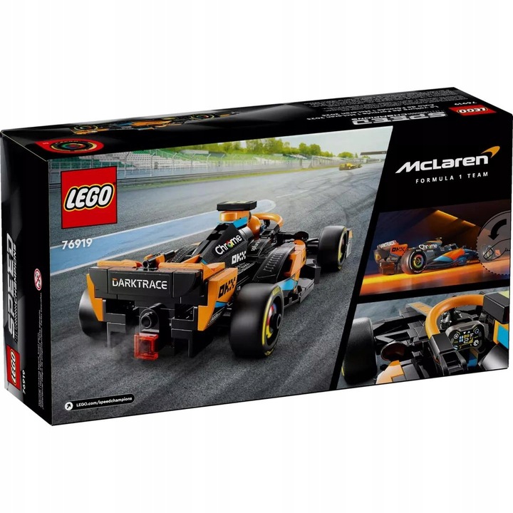 LEGO SPEED CHAMPIONS SAMOCHÓD WYŚCIGOWY AUTO MCLAREN FORMUŁA 1 WERSJA 2023 Certyfikaty, opinie, atesty CE