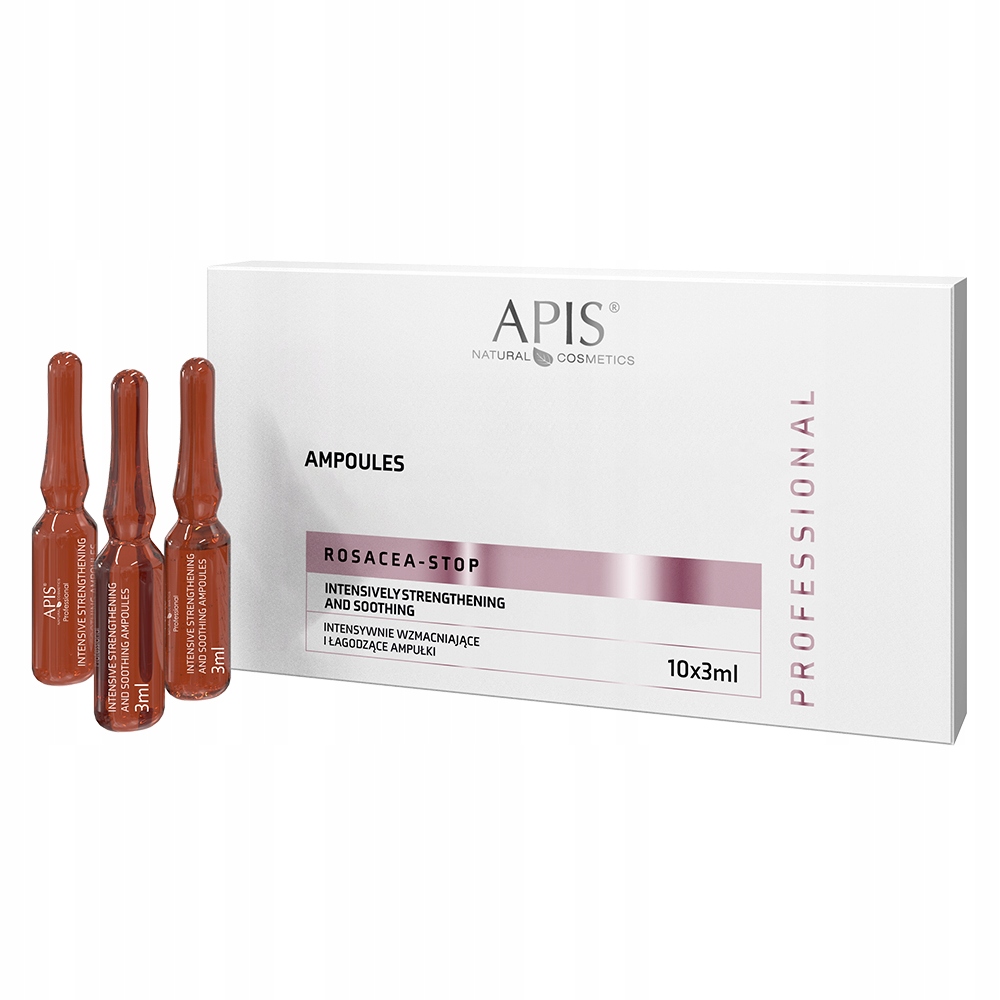 Apis Rosacea-Stop, intenzivně posilující a zklidňující ampule 10x3 ml