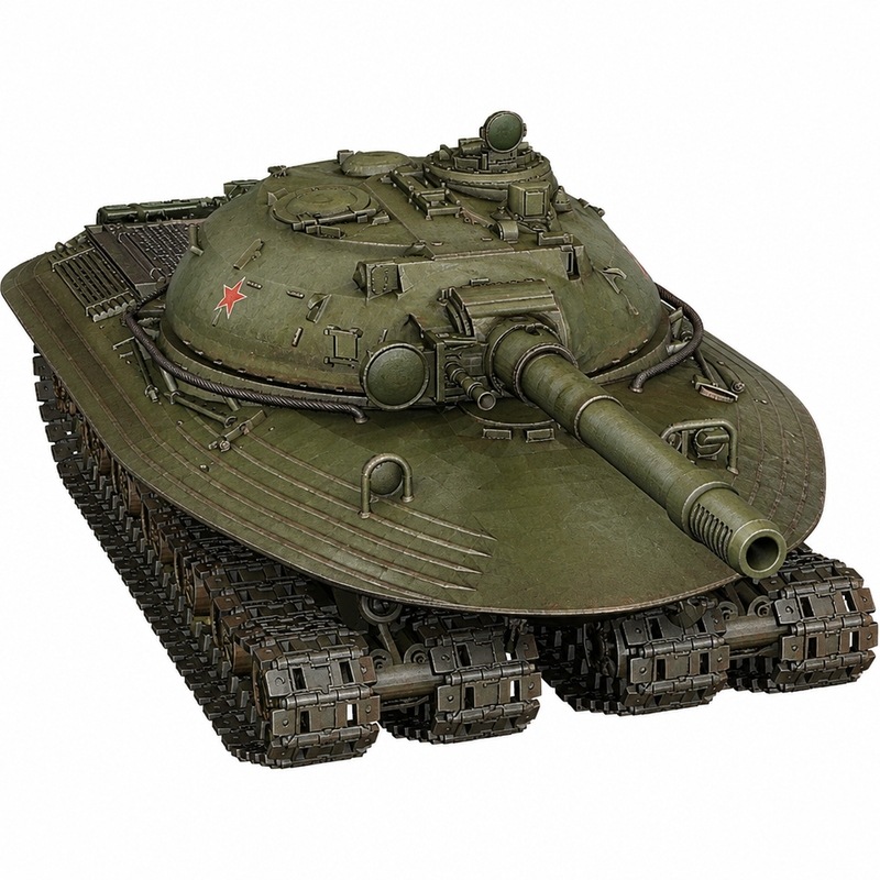 Figurka Těžký tank Objekt 279 Sssr s kanónem ML 20T 1:56 (28 mm)