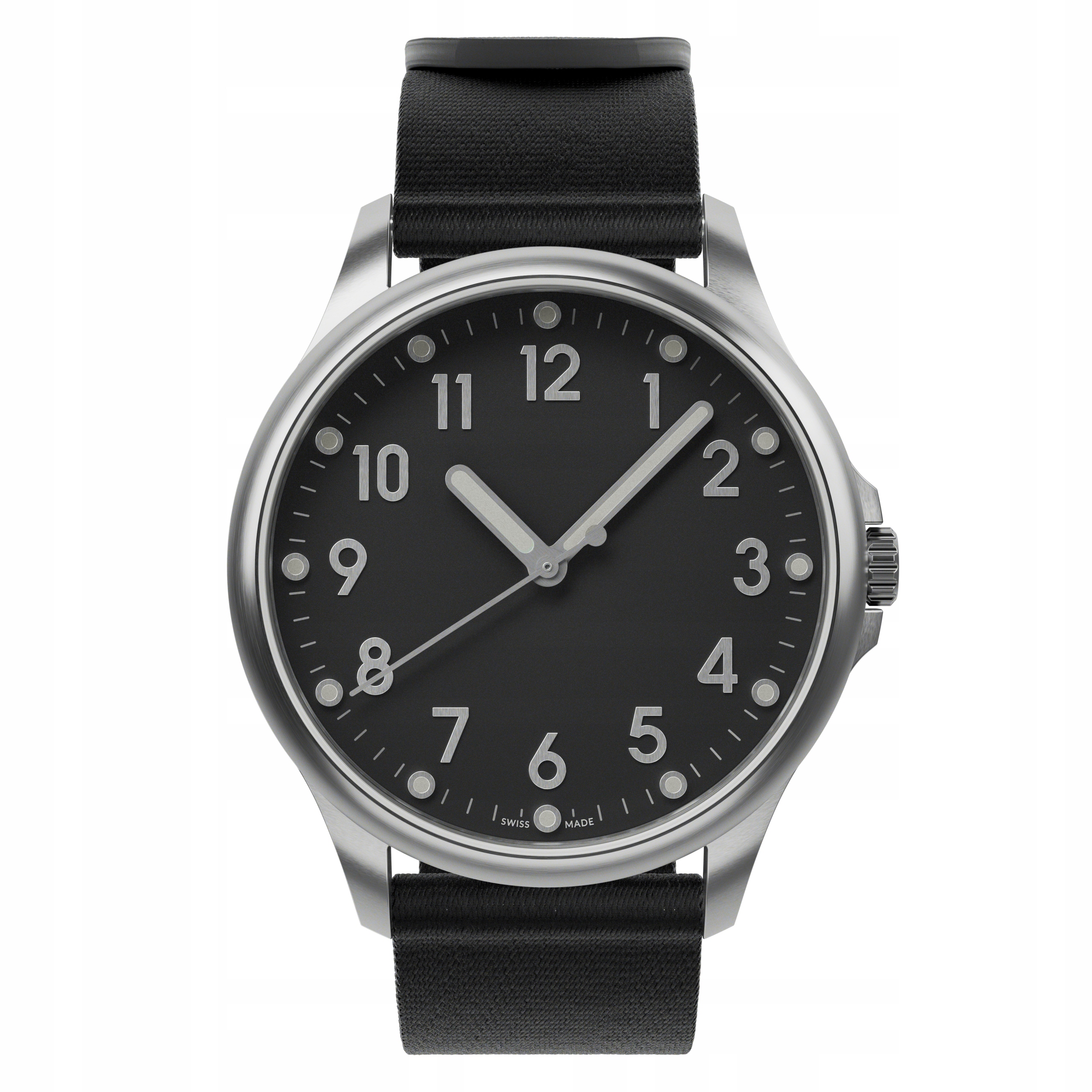 Pánské hodinky a dámské hodinky Mudita Radiant Charcoal Black automatické 40 mm