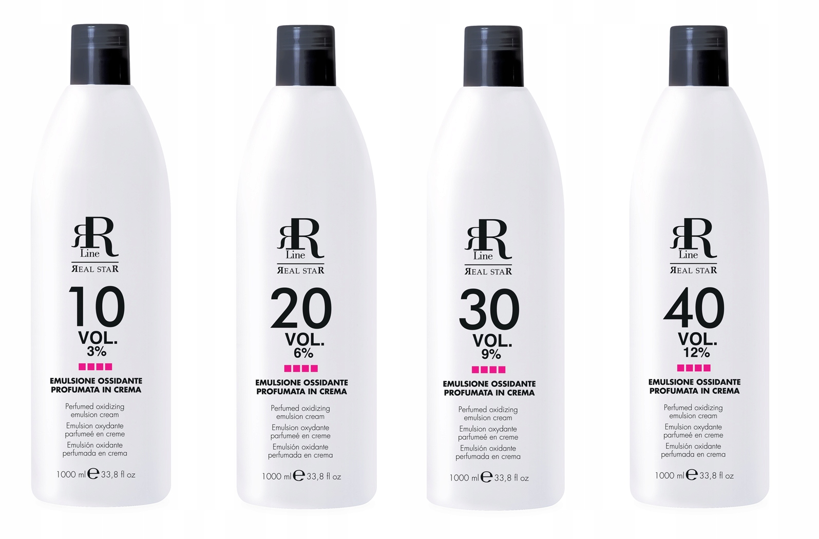 Rr Line Oxydanty Aktivátory Pro Barvy 3%-12% 1000 ML