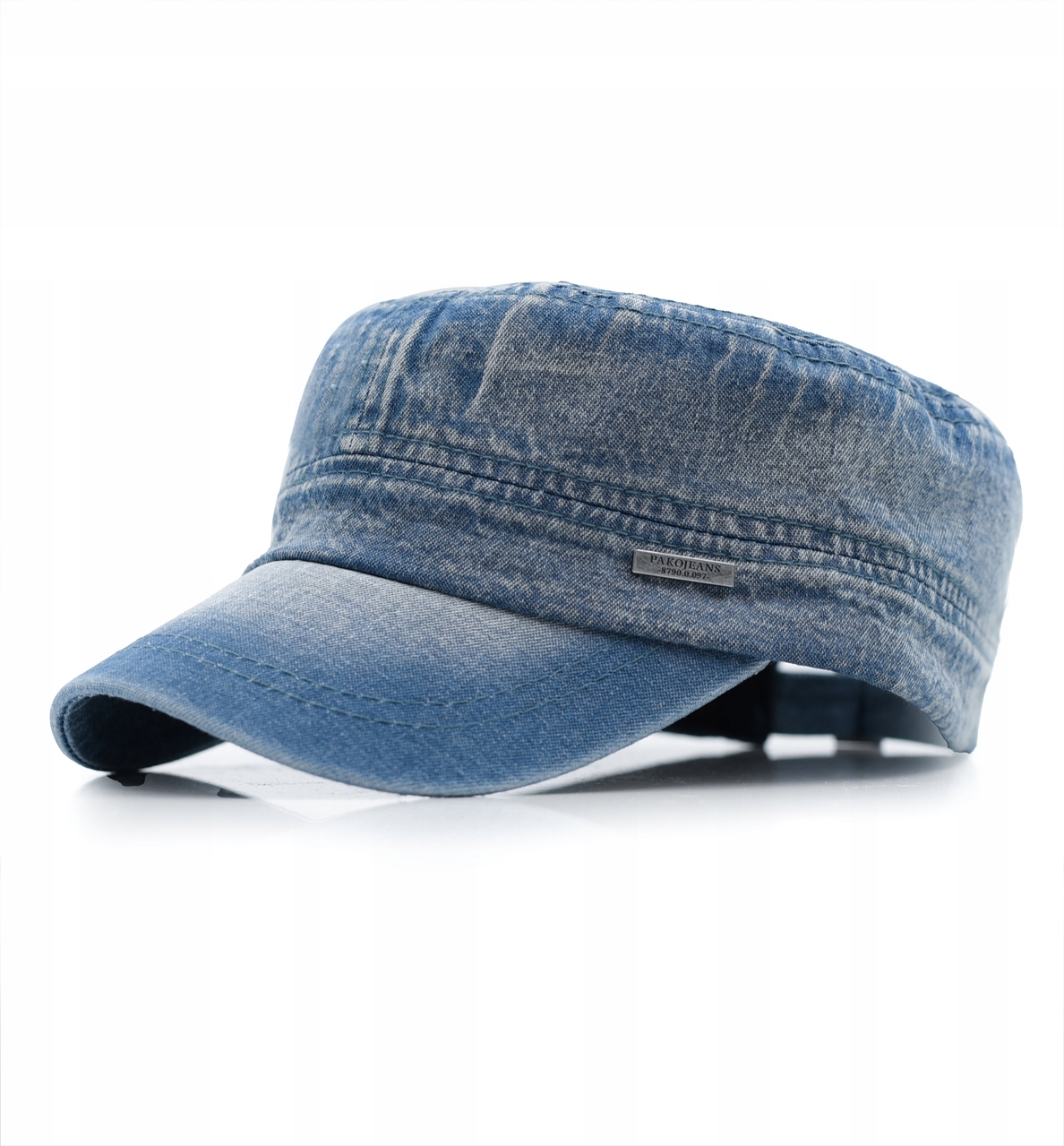 

Czapka z daszkiem Patrolówka męska Bawełna Jeans