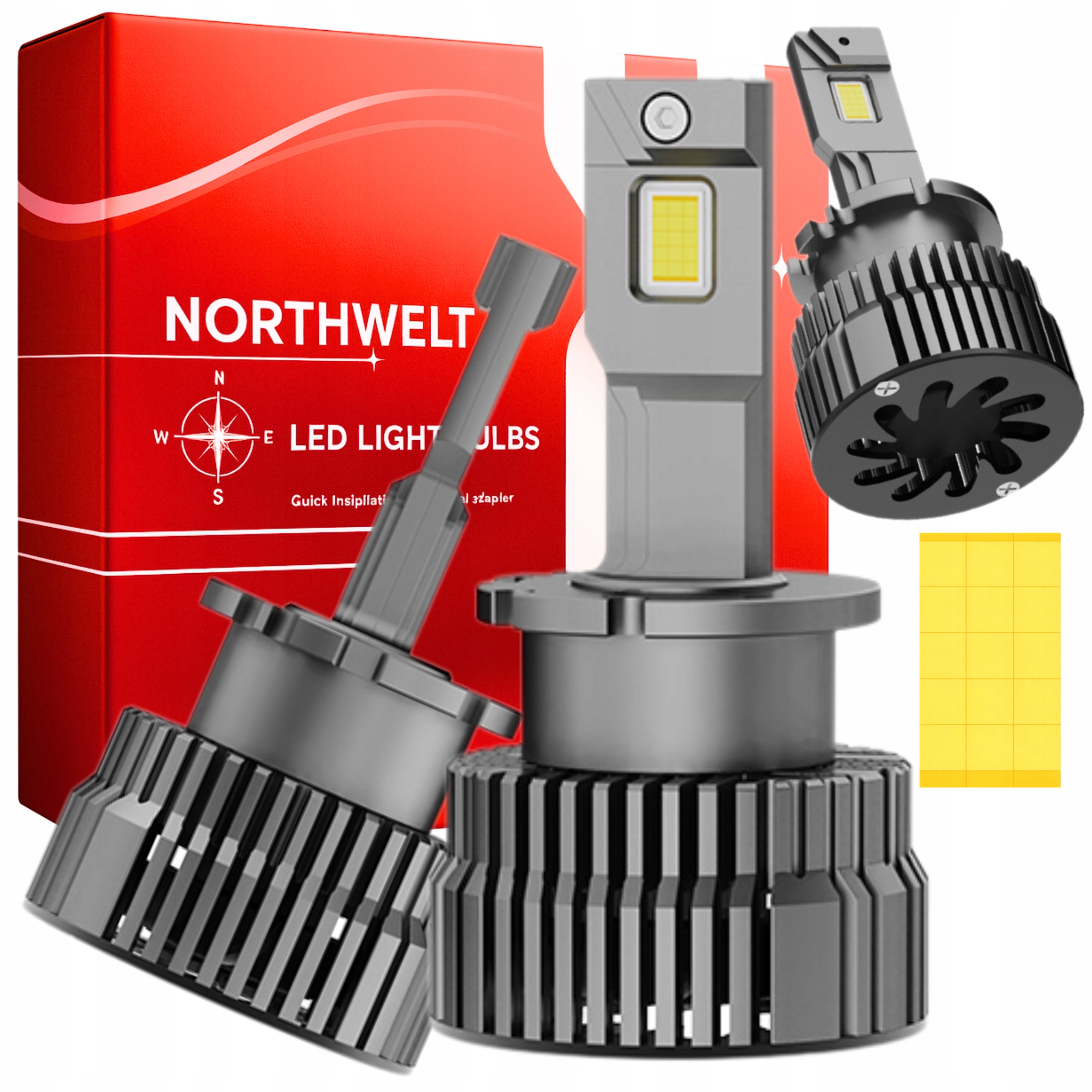 Led Žárovky D2S Xenon Hořák Žárovka Canbus Homologace Silné Bílé Světlo