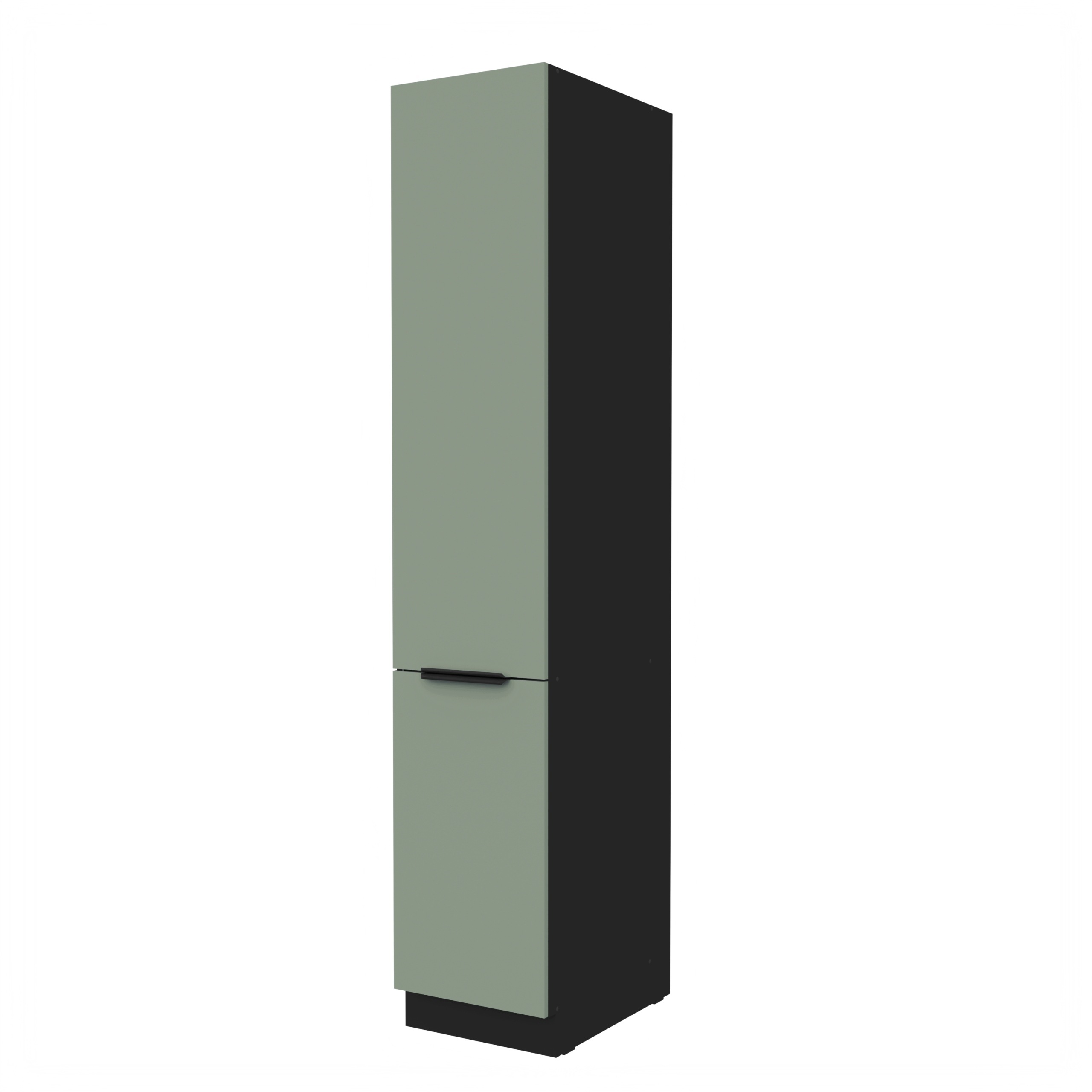 Kuchyňská sloupková skříňka 40 komín 40 cm Aquamarine mat Antifinger