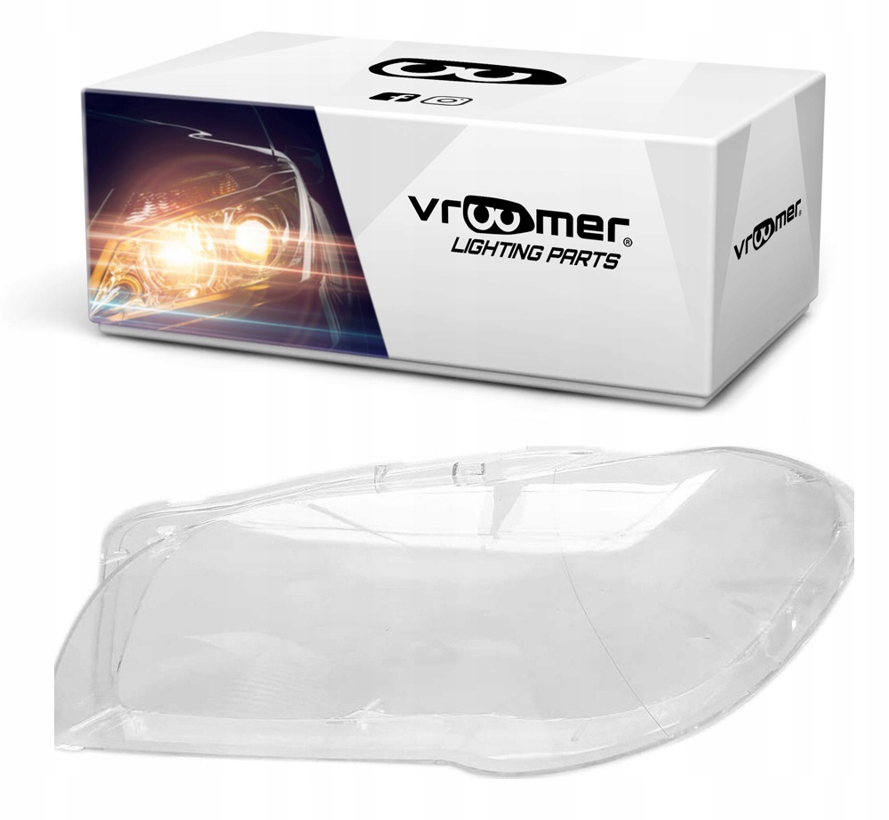 Lewy Klosz Szkło Reflektora Lampy BMW serii 5 F10 F11 (2009 - 2017)