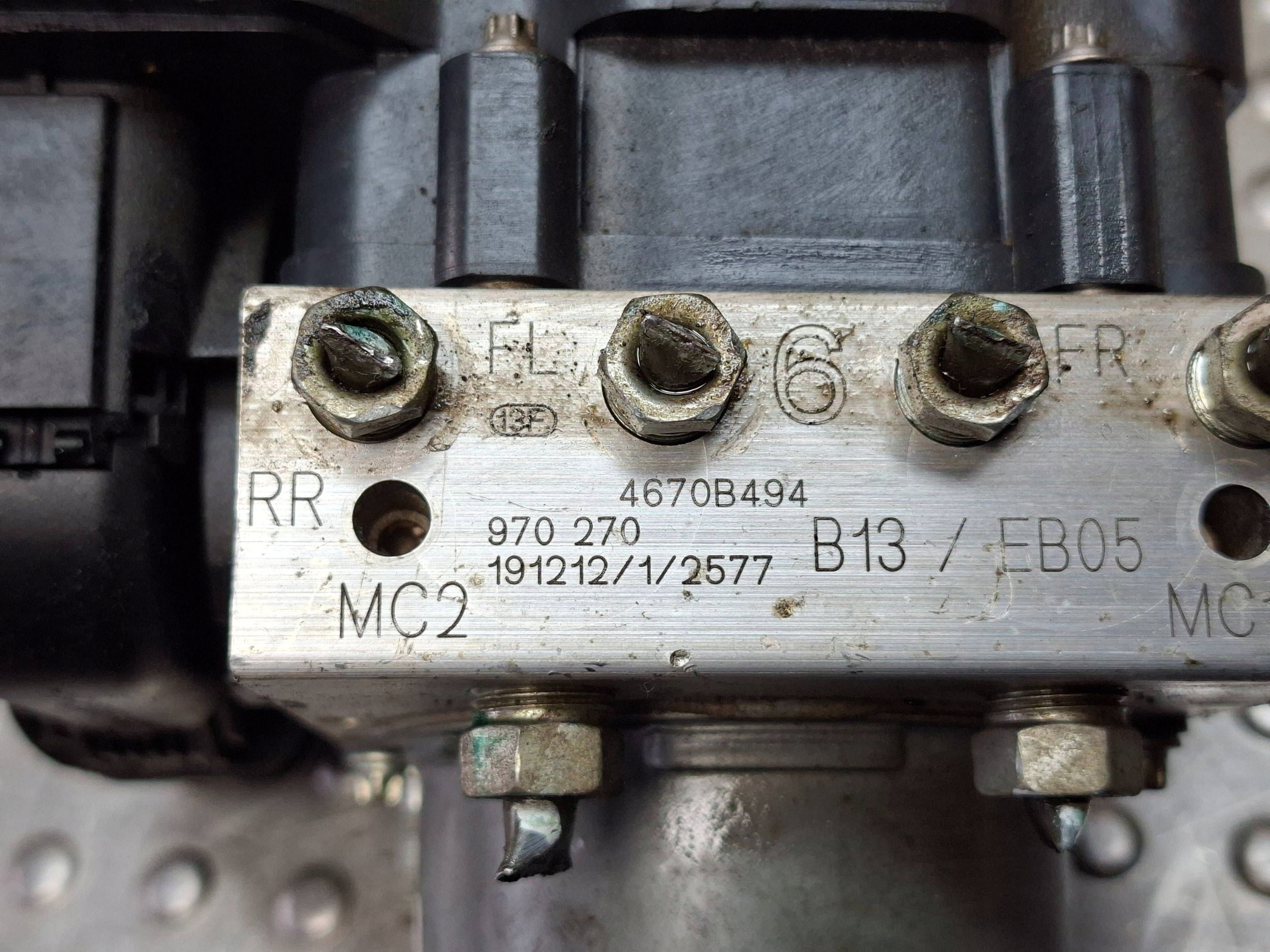 pump control unit ABS MITSUBISHI SPACE STAR II 13- 4670B494 0265956482