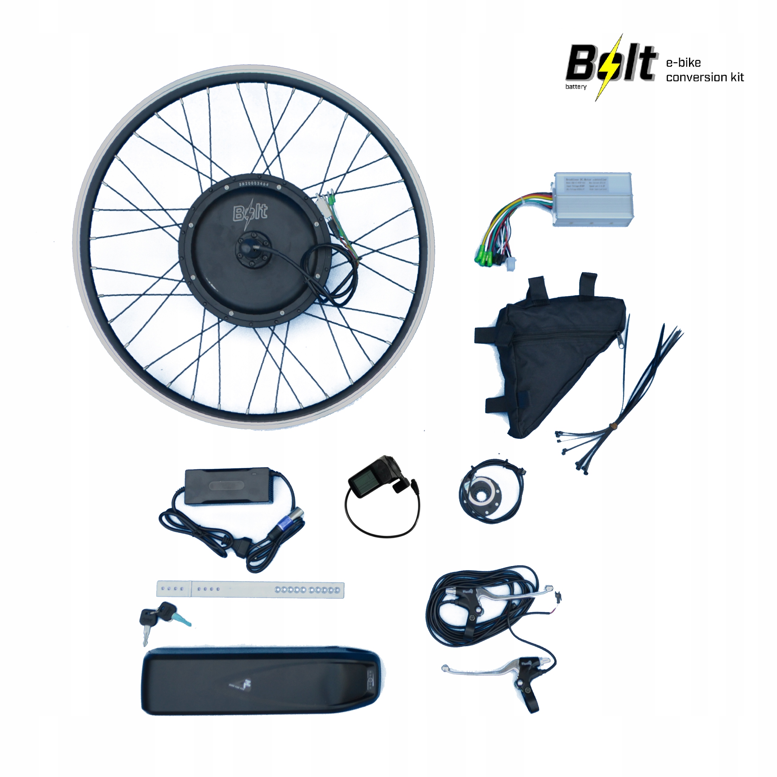 

Zestaw do konwersji E-bike 48V Bolt e500W 14,5 ah