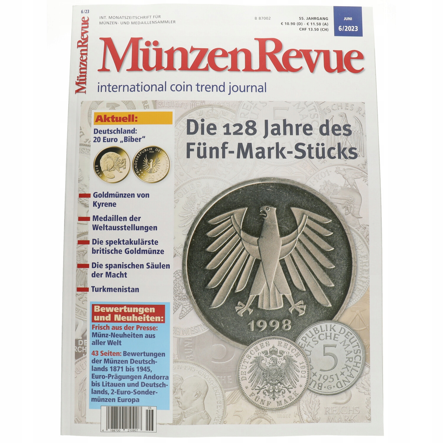 MünzenRevue wydanie 06/2023
