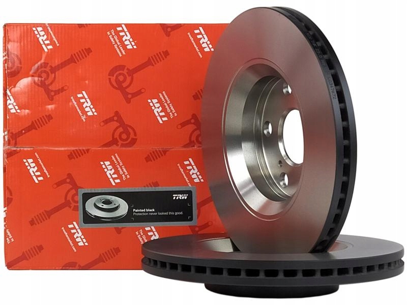 TRW TARCZE+KLOCKI PRZÓD TOYOTA VERSO AVENSIS T27 Rodzaj tarcz Wentylowane